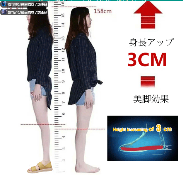 【日本進口】時尚真皮女士涼鞋 廠家直銷，✅優質皮質✅厚底增加3厘米✅防滑排汗超乾爽